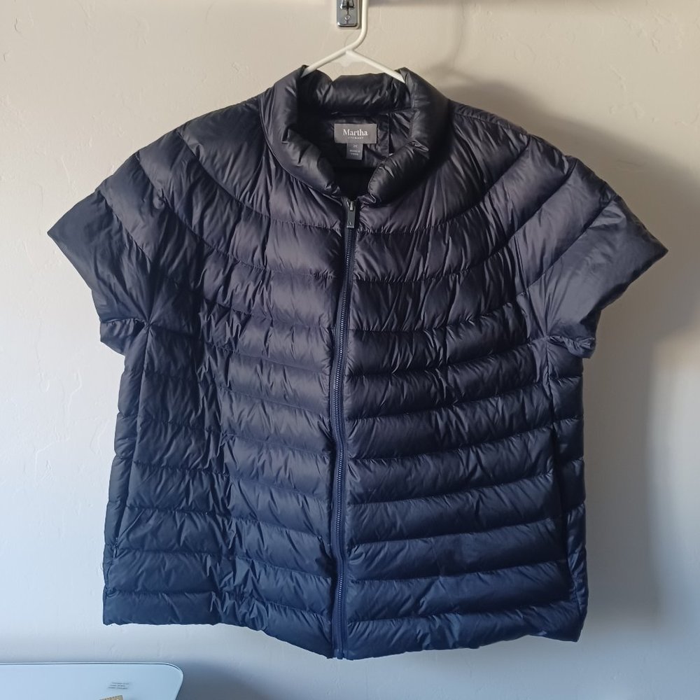 Martha Stewart 2x sleeved puffer